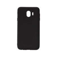Чехол-накладка для Samsung Galaxy J4 (2018) силикон матовый чёрный