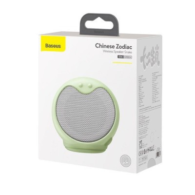 Bluetooth колонка Baseus Snake E06 3Вт/IP55/BT5.0/300mAh (NGE06-06) зелёная Bluetooth колонка Baseus Snake E06 3Вт/IP55/BT5.0/300mAh (NGE06-06) зелёная