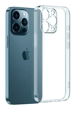 Чехол-накладка силикон 2.0мм i-Phone 13 Pro прозрачный с закрытой камерой тех.пак Чехол-накладка силикон 2.0мм i-Phone 13 Pro прозрачный с закрытой камерой тех.пак