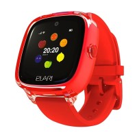 Детские часы Elari KidPhone Fresh KP-F 1.3"/240x240/480mAh/72ч/Micro-SIM/2G/BT3.0/0.3Мп красные