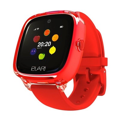 Детские часы Elari KidPhone Fresh KP-F 1.3&quot;/240x240/480mAh/72ч/Micro-SIM/2G/BT3.0/0.3Мп красные Детские часы Elari KidPhone Fresh KP-F 1.3"/240x240/480mAh/72ч/Micro-SIM/2G/BT3.0/0.3Мп красные