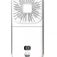 Вентилятор портативный + powerbank 3000mAh Xiaomi F30 Pro белый