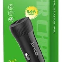 Автомобильное заряд. устр. Hoco Z21 2USB 3.4A черное
