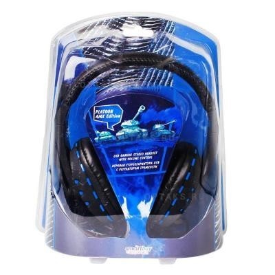 Полноразмерная игровая стереогарнитура SmartBuy PLATOON AMX Edition, USB (SBH-8500)/20 Полноразмерная игровая стереогарнитура SmartBuy PLATOON AMX Edition, USB (SBH-8500)/20