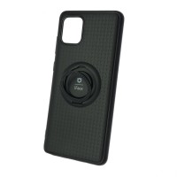 Чехол-накладка для Samsung Galaxy A81 силикон iface с держателем чёрный