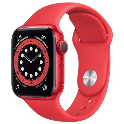 Apple Watch Series 6 40мм РСТ (M00A3RU/A) красный Apple Watch Series 6 40мм РСТ (M00A3RU/A) красный