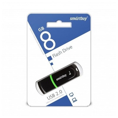 USB флеш накопитель Smartbuy 8GB Paean Black (SB8GBPN-K) USB флеш накопитель Smartbuy 8GB Paean Black (SB8GBPN-K)