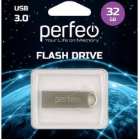 3.0 USB флеш накопитель Perfeo 32GB M08 металлическая