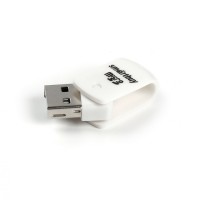 Картридер Smartbuy 706 USB - microSD белый (SBR-706-W)