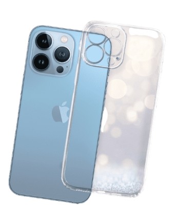 Чехол-накладка силикон 2.0мм i-Phone 13 Pro Max прозрачный с закрытой камерой тех.пак Чехол-накладка силикон 2.0мм i-Phone 13 Pro Max прозрачный с закрытой камерой тех.пак