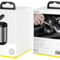 Автомобильная пепельница Baseus Premium Car Ashtray (CRYHG01-0G) серая
