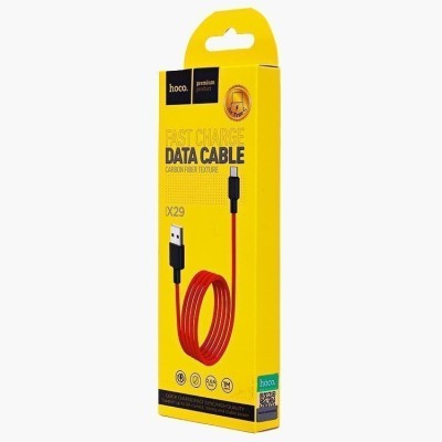Usb Кабель-зарядка Type-C Hoco X29 1м красный Usb Кабель-зарядка Type-C Hoco X29 1м красный