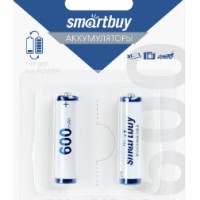 Аккумулятор NiMh Smartbuy AAA/2BL 600 mAh (24/240) (SBBR-3A02BL600)