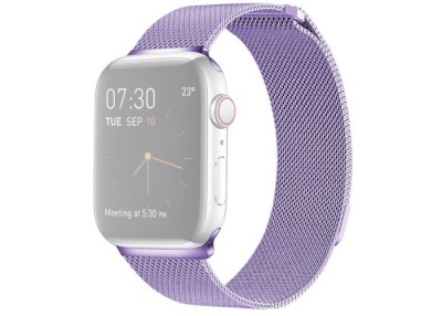 Сменный браслет для Apple Watch 38-40mm Milano №15 фиалковый Сменный браслет для Apple Watch 38-40mm Milano №15 фиалковый