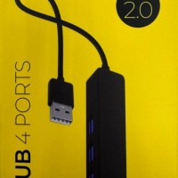 Perfeo USB-HUB 4 Port, (PF-D0784 Black) чёрный