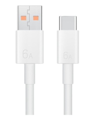 Usb Кабель-зарядка Type-C Huawei CC790 6A 1м белый Usb Кабель-зарядка Type-C Huawei CC790 6A 1м.  Совместимость с несколькими интерфейсными устройствами типа C.
 Поддержка высокого тока 6А.
 Бесшовное соединение типа C, прочное.
Тело провода TPE, гибкое и эластичное, нелегко деформировать.
 Кабель длиной 1 м подходит для различных сценариев использования.