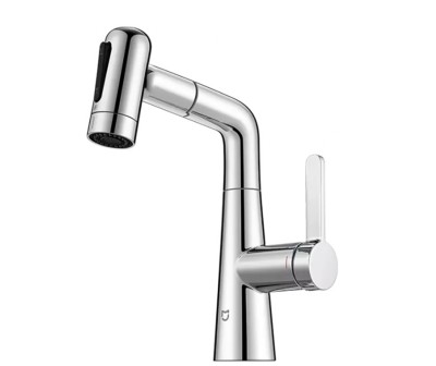Выдвижной кухонный смеситель Xiaomi Mijia Pull-Out Basic Faucet S1 MJCLSMPLT01DB серебристый Выдвижной кухонный смеситель Xiaomi Mijia Pull-Out Basic Faucet S1 MJCLSMPLT01DB с фонтанчиком для полоскания рта. Поворот крана на 360 градусов. Регулировка излива по вертикали в пределах 30 градусов. Режим напора- мощная и красивая струя "сеточкой". Тихий режим- мягкая струя воды без брызг. Выдвижной шланг длиной 35см. Быстозажимная гайка позволит закрепить смеситель легко и просто.