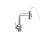 Выдвижной кухонный смеситель Xiaomi Mijia Pull-Out Basic Faucet S1 MJCLSMPLT01DB серебристый
