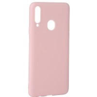 Накладка для Huawei Honor 8C Silicone cover розовая