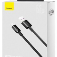 Usb Кабель-зарядка TYPE-C Baseus Superior Series 66W 2м (CATYS-A01) черный