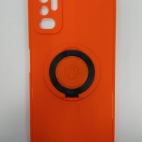 Накладка для Xiaomi Pocophone M3 Pro силиконовая противоударная с кольцом цветные в ассортименте