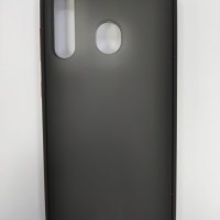 Накладка для Samsung Galaxy A30 силикон матовая бока цветные ассортимент