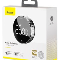 Таймер кухонный электронный Baseus Heyo Rotation ACDJS-01 черный