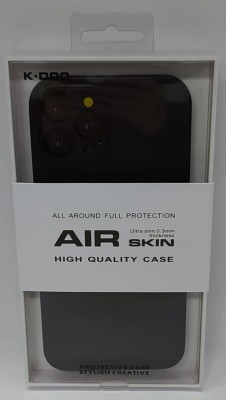 Накладка для i-Phone 12 Pro Max 6.7&quot; K-Doo Air Skin пластик черная Накладка для i-Phone 12 Pro Max 6.7" K-Doo Air Skin пластик черная
