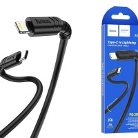 Usb Кабель-зарядка Type-C на Lightning Hoco X62 Fortune 3A 20W 1м силиконовый черный