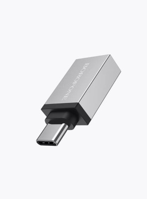 OTG Type-C на USB3.0 - Borofone - серый OTG Type-C на USB3.0 Borofone BV3 серый