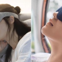 Умная маска для сна Xiaomi Hot Compress Eye Mask AD-ES011806B синяя