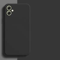 Накладка для Samsung Galaxy A05 Silicone cover черная
