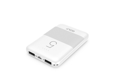 Powerbank GOLF G95 5000mAh 2USB белый Powerbank GOLF G95 5000mAh 2USB белый