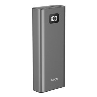 Powerbank Hoco J46 2USB 10000mAh с цифровым индикатором серый