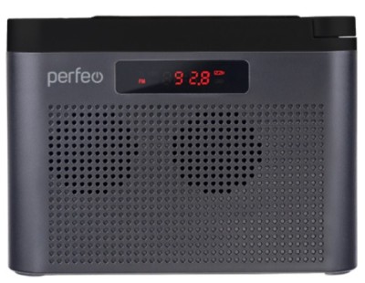 Портативный радиоприемник Perfeo Тайга 6Вт/FM/AUX/USB/MicroSD PF_B4941 серый Портативный радиоприемник Perfeo Тайга 6Вт/FM/AUX/USB/MicroSD PF_B4941 серый