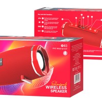 Bluetooth колонка Borofone BR3 Rich sound IPX5 TWS V5.0 красная