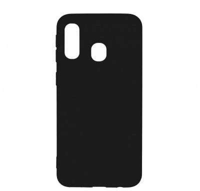 Накладка для Samsung Galaxy A40 Silicone cover черная Накладка для Samsung Galaxy A40 Silicone cover черная