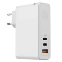 Сетевое зар. устр. Baseus GaN2 Pro Quick Charger 1USB/2C 120W с кабелем Type-C (CCGAN-J02) белое