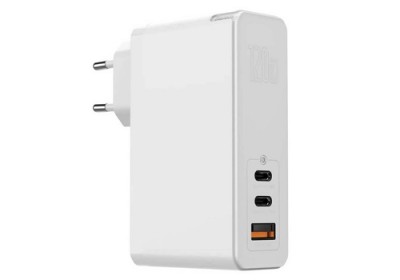 Сетевое зар. устр. Baseus GaN2 Pro Quick Charger 1USB/2C 120W с кабелем Type-C (CCGAN-J02) белое Сетевое зар. устр. Baseus GaN2 Pro Quick Charger 1USB/2C 120W с кабелем Type-C (CCGAN-J02) белое
