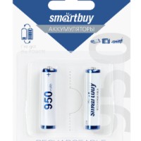 Аккумулятор NiMh Smartbuy AAA/2BL 950 mAh (24/240) (SBBR-3A02BL950)
