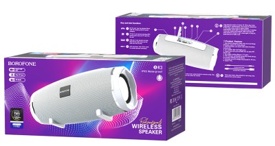 Bluetooth колонка Borofone BR3 Rich sound IPX5 TWS BT5.0 серая Bluetooth колонка Borofone BR3 Rich sound IPX5 TWS BT5.0 серая
