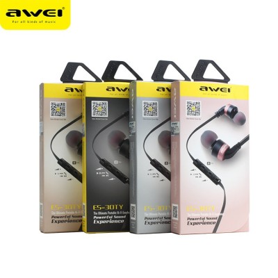 Наушники с микрофоном Awei ES-30TY 1.2м черные Наушники с микрофоном Awei ES-30TY 1.2м черные