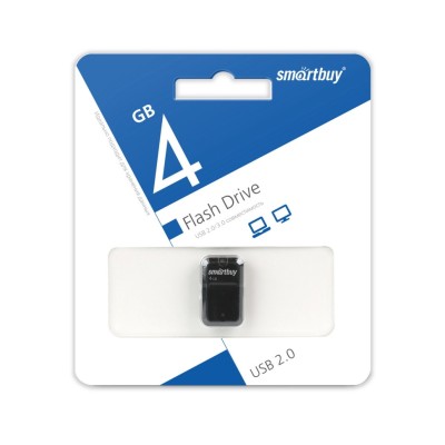 USB флеш накопитель Smartbuy 4GB Art Black (SB4GBAK) USB флеш накопитель Smartbuy 4GB Art Black (SB4GBAK)