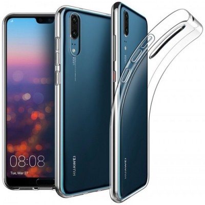 Накладка силикон тонкий 0.33мм Huawei P20 прозрачный Накладка силикон тонкий 0.33мм Huawei P20 прозрачный