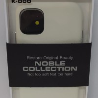 Накладка для i-Phone 11 K-Doo Noble кожаная белая