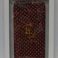 Накладка для i-Phone 6/6s Hoco (Platinum series snakeskin) красная