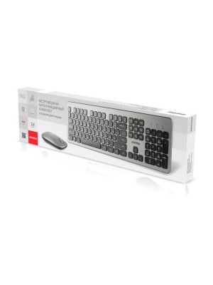Комплект клавиатура+мышь Smartbuy 233375AG серо-черный (SBC-233375AG-GK)/10 Комплект клавиатура+мышь Smartbuy 233375AG серо-черный (SBC-233375AG-GK)/10