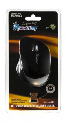 Мышь беспроводная Smartbuy 309AG (SBM-309AG-K)/40 черная Мышь беспроводная Smartbuy 309AG (SBM-309AG-K)/40 черная