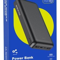 Powerbank Borofone BJ3A 20000mAh 2USB 2A с индикатором черный