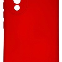 Накладка для Huawei Honor 70 5G Silicone cover без логотипа красная